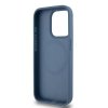 DKNY DKHMP15LPSHRPSB iPhone 15 Pro6.1 niebieski/blue hardcase Leather Monogram Pattern Metal Logo MagSafe
